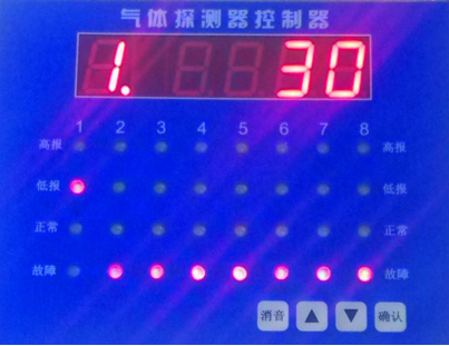 氣體探測器控製器
